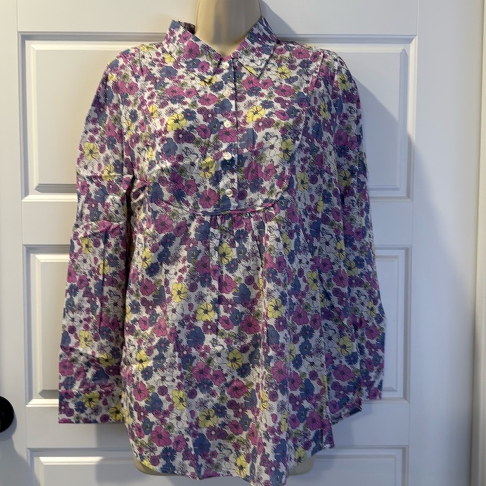 NWT ModCloth flower patch pleasantries shirt SMALL - Picture 4 of 8